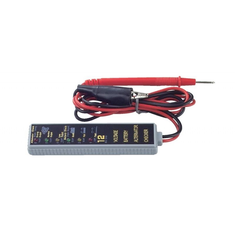 El aclaramiento voltaje de la batería L4300 LED y sistemas de 12V CC Probador de Alternador 